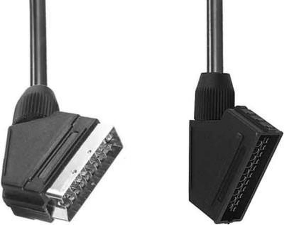 e+p VC 840 U/5 SCART-kabel 5 m SCART (21-pin) Zwart