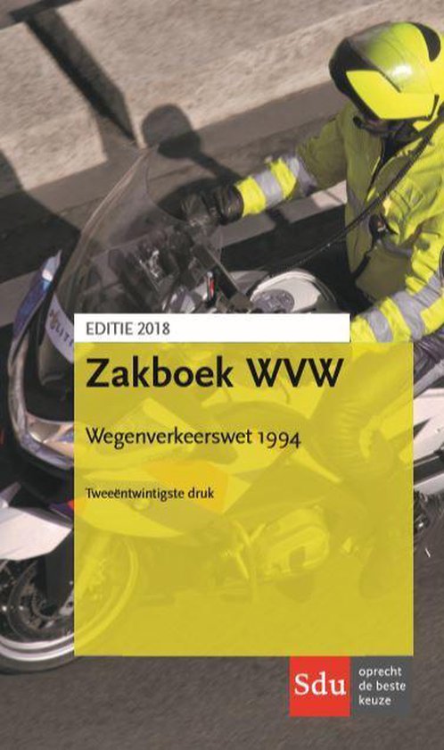 Zakboek wegenverkeerswet 1994 - cover