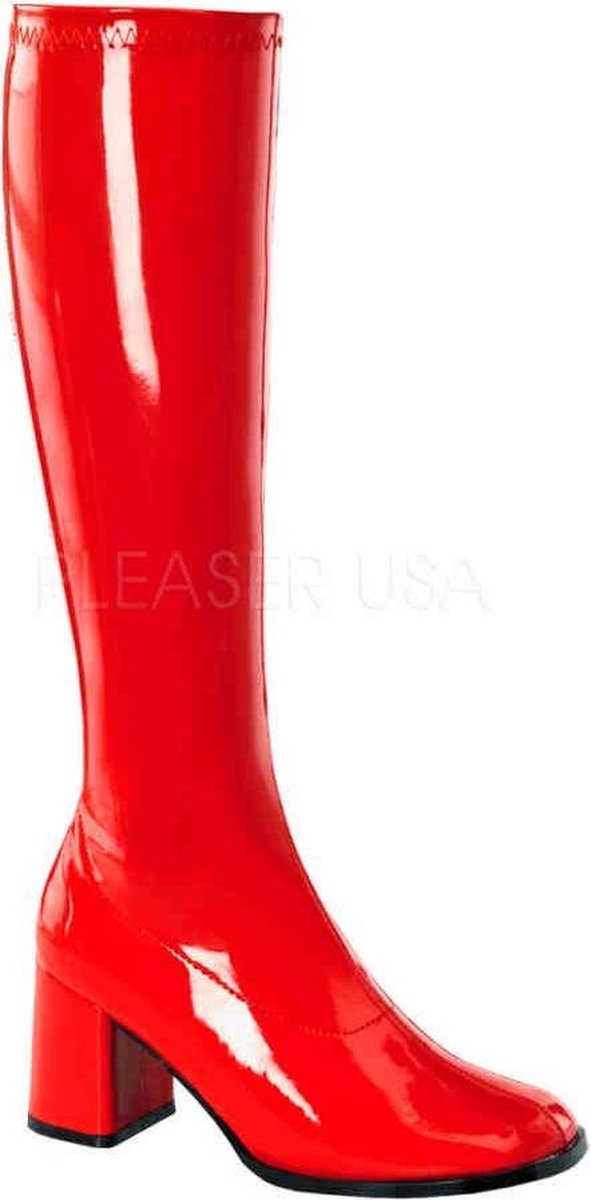 Funtasma Kniehoge laarzen -47 Shoes- GOGO-300 US 16 Rood
