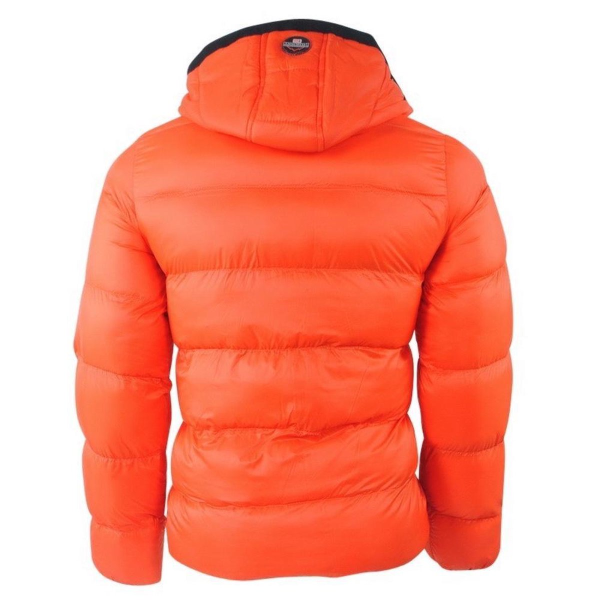 Geographical Norway gewatteerde winterjas met capuchon voor heren, gevoerde warme anorak S-7XL outdoor ski snowboard jas jas met capuchon voor de winter / herfst in bundel met UD beanie, navy, L