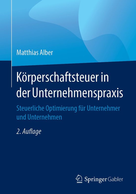 Körperschaftsteuer in der Unternehmenspraxis - cover