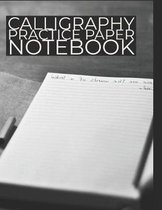 Calligraphy Practice Paper Notebook