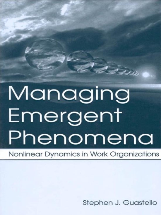 Managing Emergent Phenomena - cover