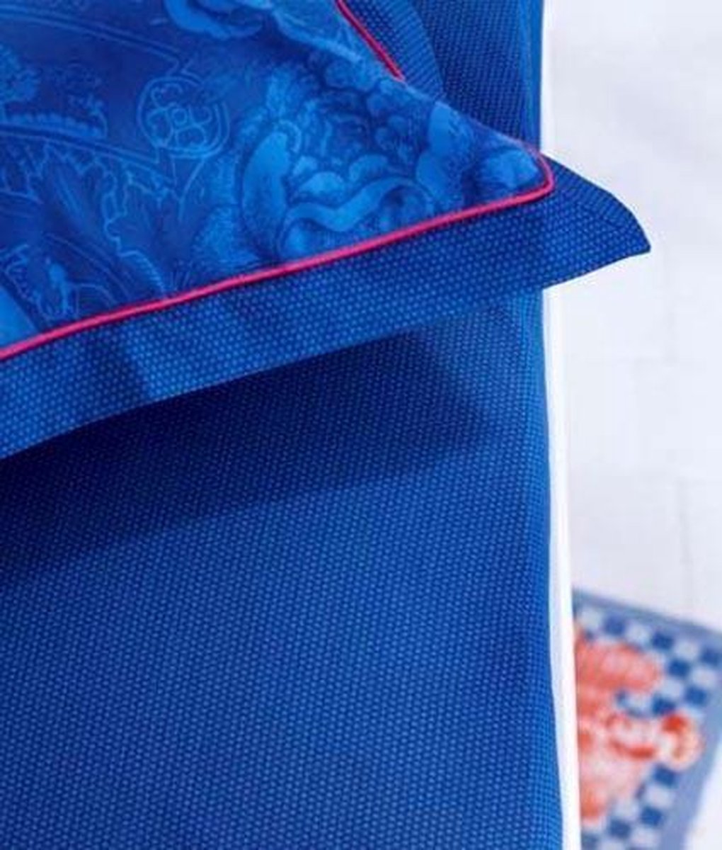 PIP Studio hoeslaken Small Dots - blue - 160x200