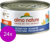 Almo Nature  Natvoer Katten - HFC Jelly - Oceaanvis 24 x 70g