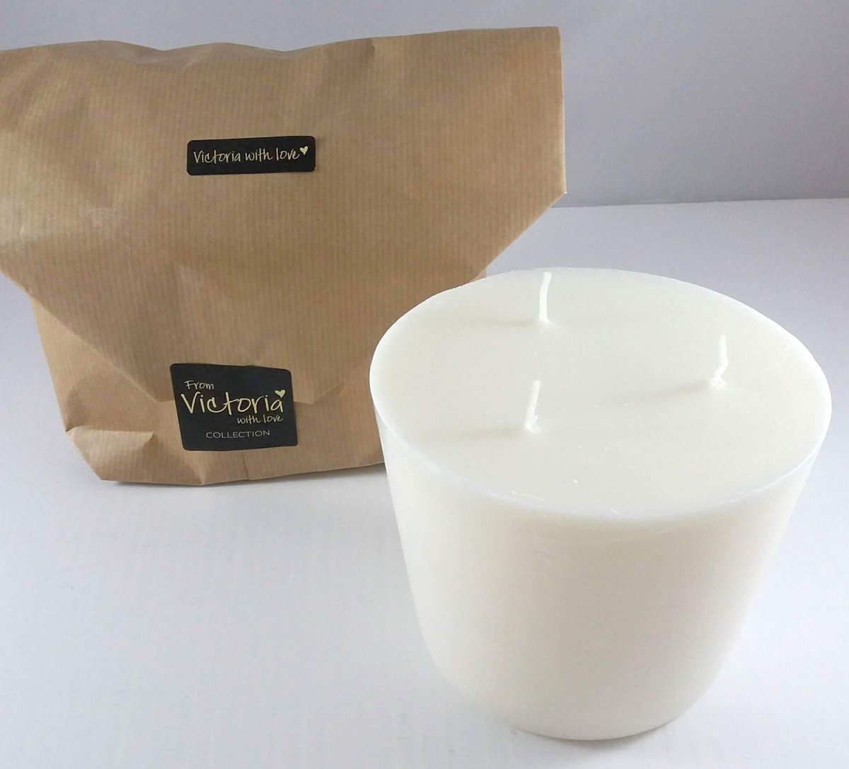 Victoria with Love - Kaars - Geurkaars - Paraffine - Navulling - Medium - 3 wieken - Indoor-vulling