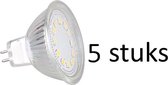 LED lamp 3W GU5.3 | XQ1412 set van 5 stuks