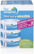 Tommee Tippee - Sangenic Nursery Essentials MK5 Navulling 3 stuks  - Wit