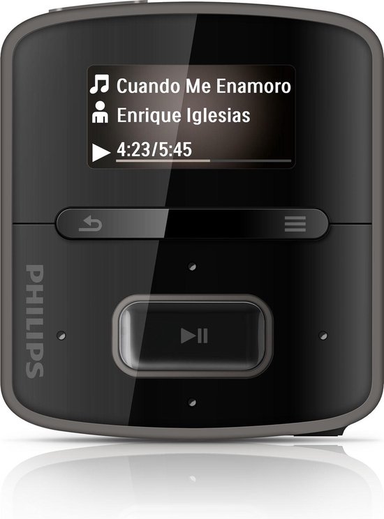 Philips GoGear Raga MP3 speler - 2 GB - Zwart | bol