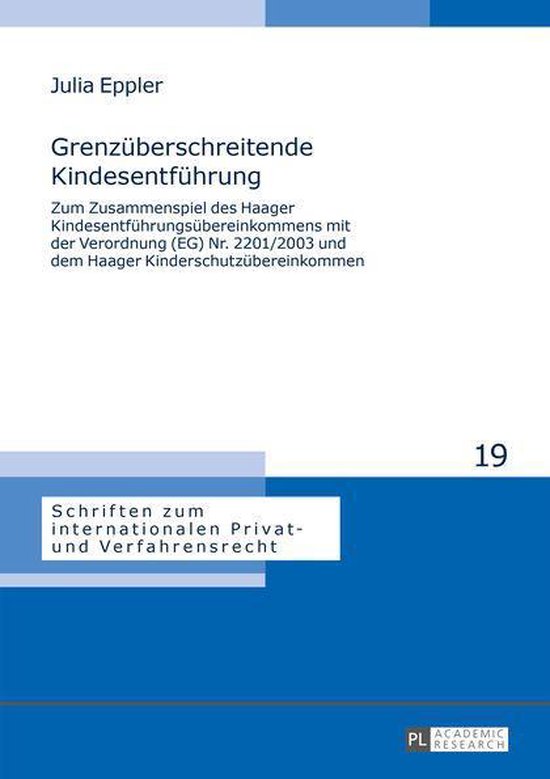 Schriften zum internationalen Privat- und Verfahrensrecht 19 ... - cover