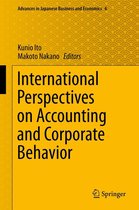 Advances in Japanese Business and Economics 6 - International Perspectives on Accounting and Corporate Behavior