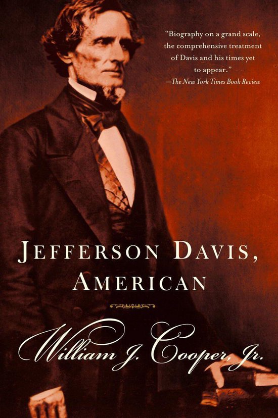 Vintage Civil War Library - Jefferson Davis, American - cover