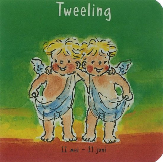 Cover van het boek 'Tweeling Sterrenkindjes' van Ron Schröder en Marianne Busser