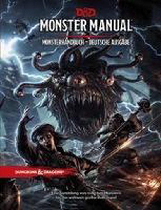 Afbeelding van het spel Dungeons & Dragons Monster Manual - Monsterhandbuch