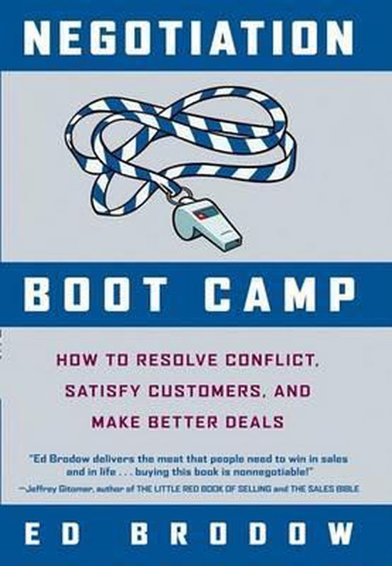 Negotiation Boot Camp - cover