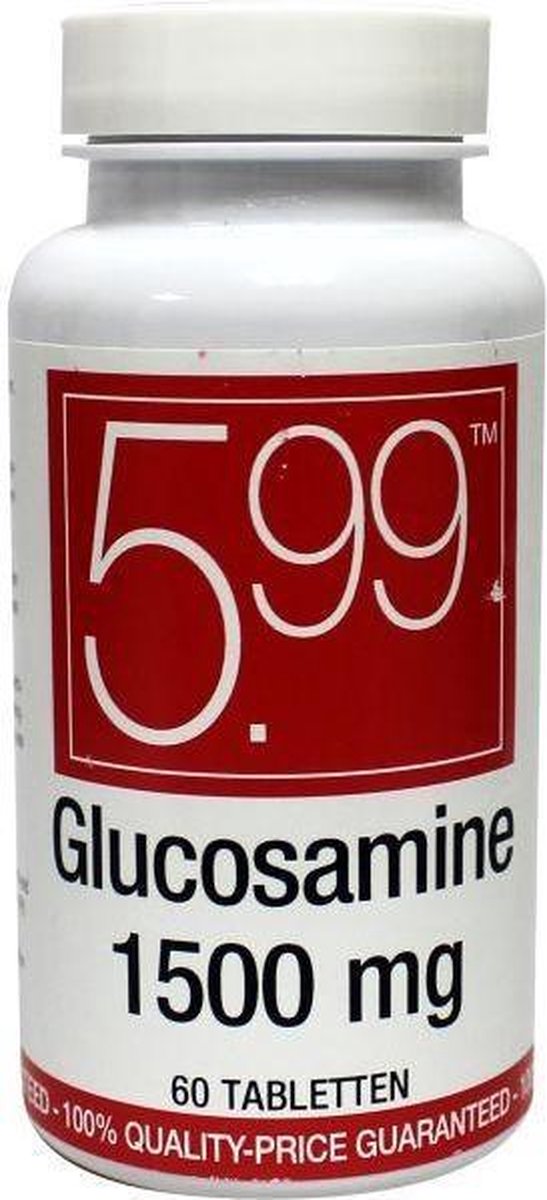 5.99 Glucosamine 1500MG 60 tabletten