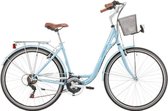 Excel Central Park - Stadsfiets - Vrouwen - Licht Blauw - 48 cm