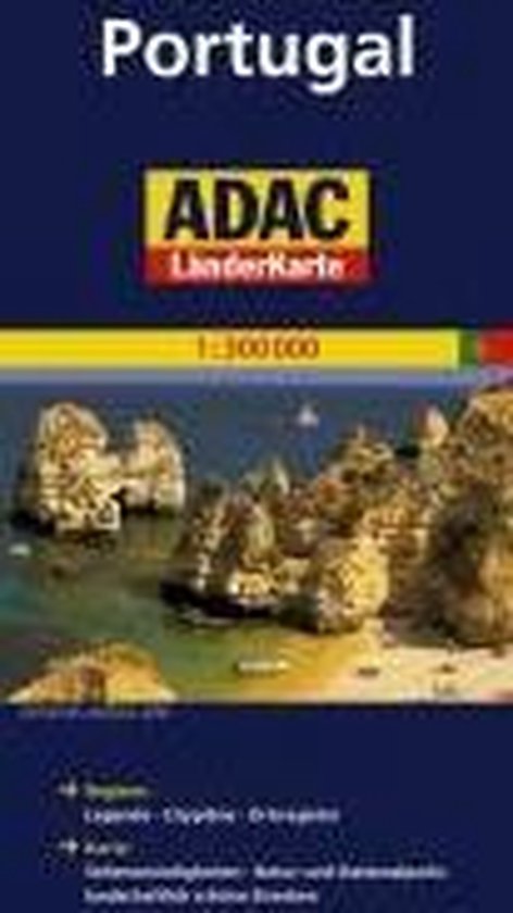 ADAC LänderKarte Portugal 1 : 300 000 - cover