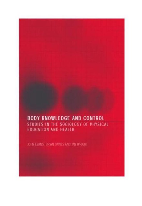 Body Knowledge and Control - cover