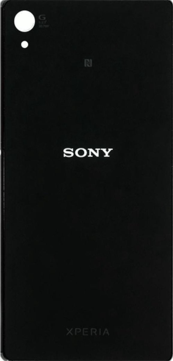 Voor Sony Xperia Z4 Batterij Cover – achterkant – zwart – originele kwaliteit