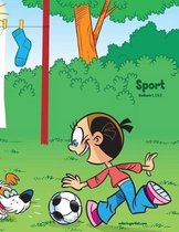 Sport- Sport-Malbuch 1, 2 & 3