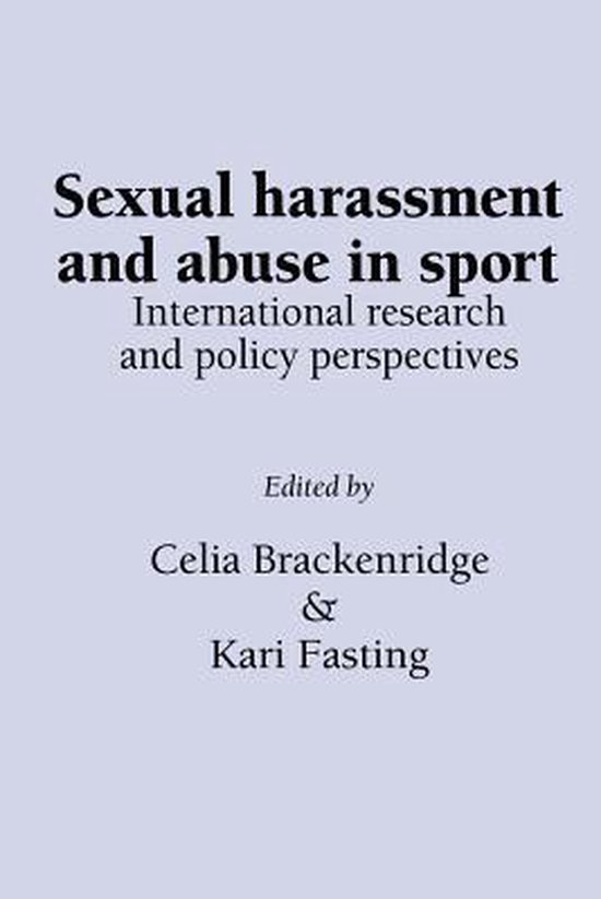 Sexual Harassment and Abuse in Sport - cover