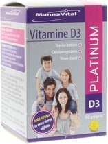 MannaVital Vitamine D3 Platinum Pearls