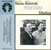 Perform Sibelius