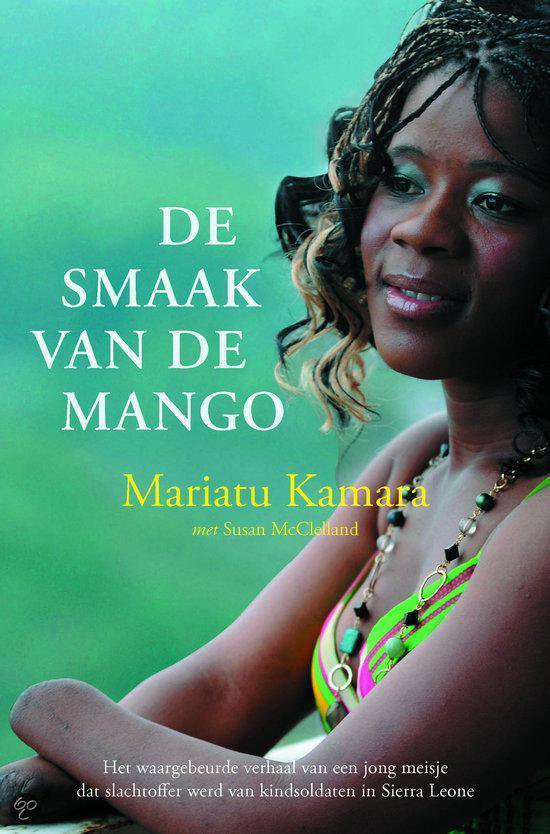 Cover van het boek 'De smaak van de mango' van Mariatu Kamara en Susan McClelland
