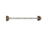 Bony Design kapstok rvs met notenhout 5 knoppen (9946)