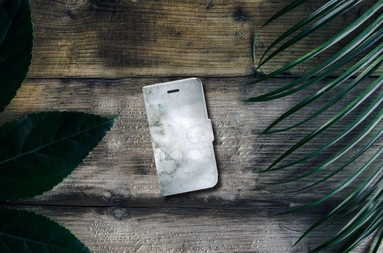 Housse en Cuir Etui de Protection pour Samsung Galaxy Xcover 3 | Xcover 3 VE Portefeuille Peinture Gris