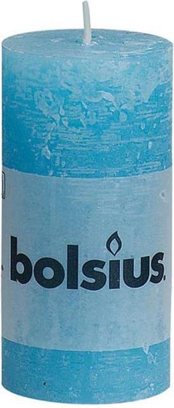 Bolsius Stompkaars Stompkaars 130/68 rustiek Aqua