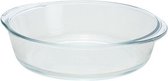 Ovenschaal rond glas 2,1 liter