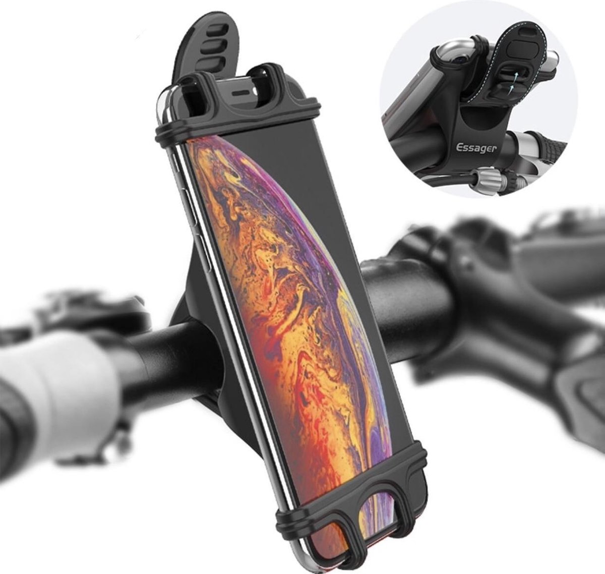 Universeel Telefoonhouder Voor Op De Fiets Smartphone Houder Telefoonhouder