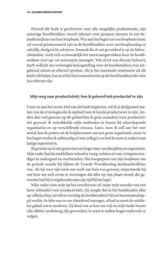 Ultieme productiviteit