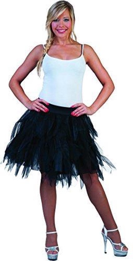 Verbazingwekkend bol.com | Tule petticoat rok zwart LE-32
