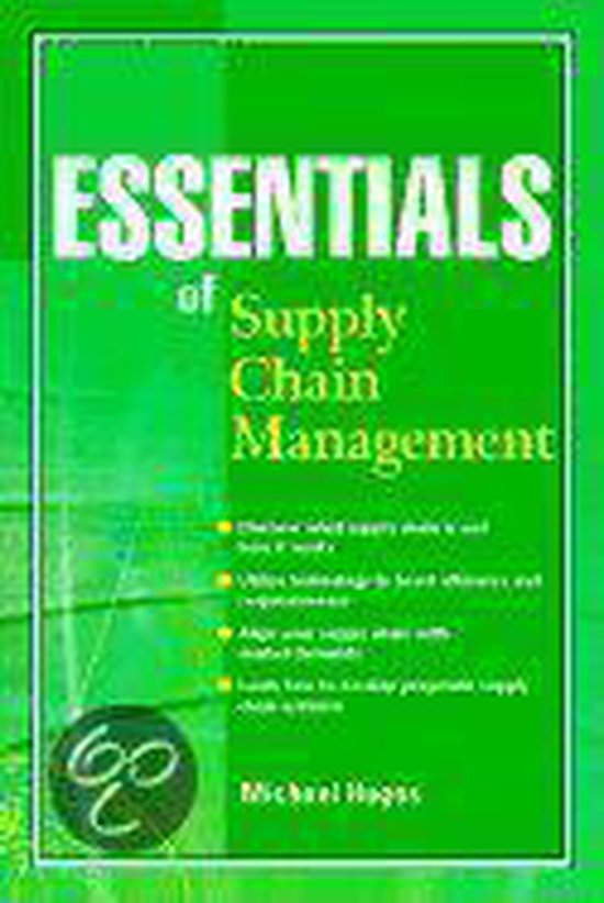 Essentials of Supply Chain Management - cover