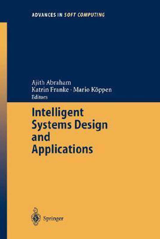 Intelligent Systems Design and Applications - cover