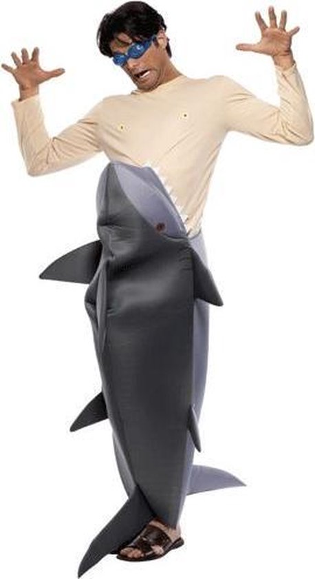 Verrast Allerlei soorten Kamer Witte Haaien kostuum | bol.com