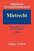 Münchener Prozessformularbuch Band 01. Mietrecht