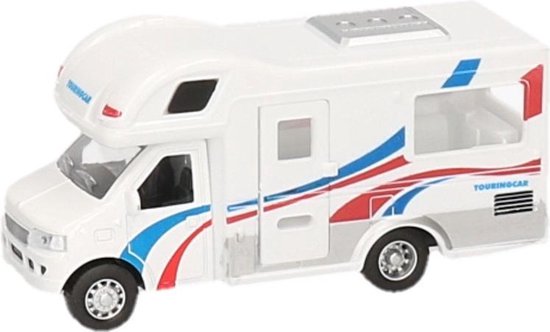 Onaangenaam klok een miljard Speelgoed auto camper wit 10 x 17 cm - Speelgoed voertuigen voor jongens |  bol.com