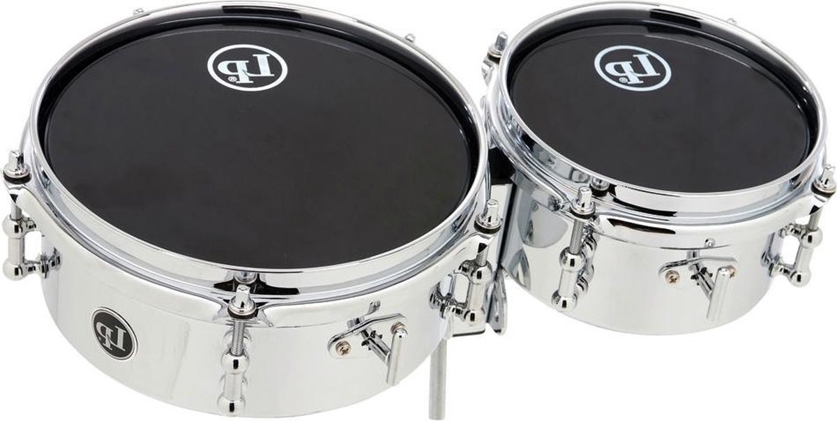 Latin Percussion LP845K Mini Timbales Chrome Plated Steel timbale