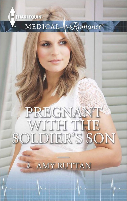 Pregnant with the Soldier's Son - cover