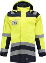 Tricorp 403009 Parka Multinorm Bicolor - Fluo Geel/Inkt - 4XL