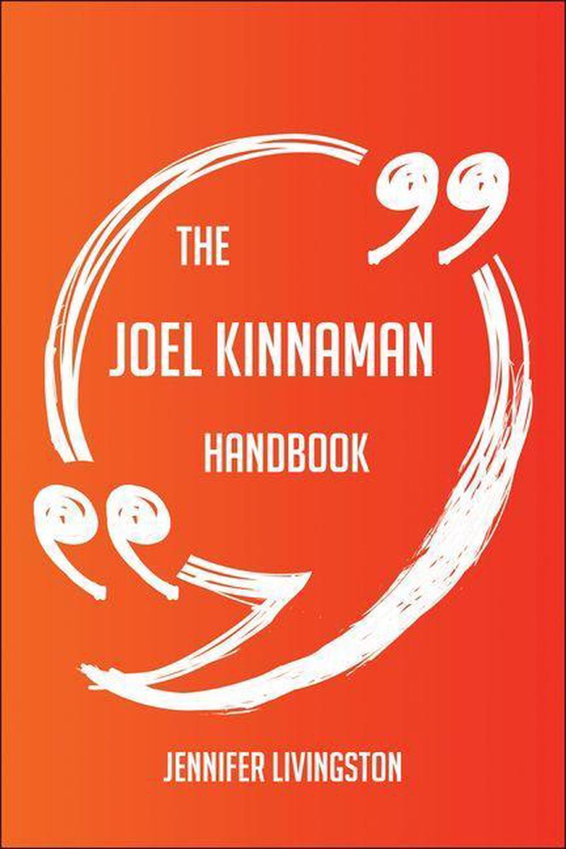 The Joel Kinnaman Handbook - Everything You Need To Know About Joel Kinnaman