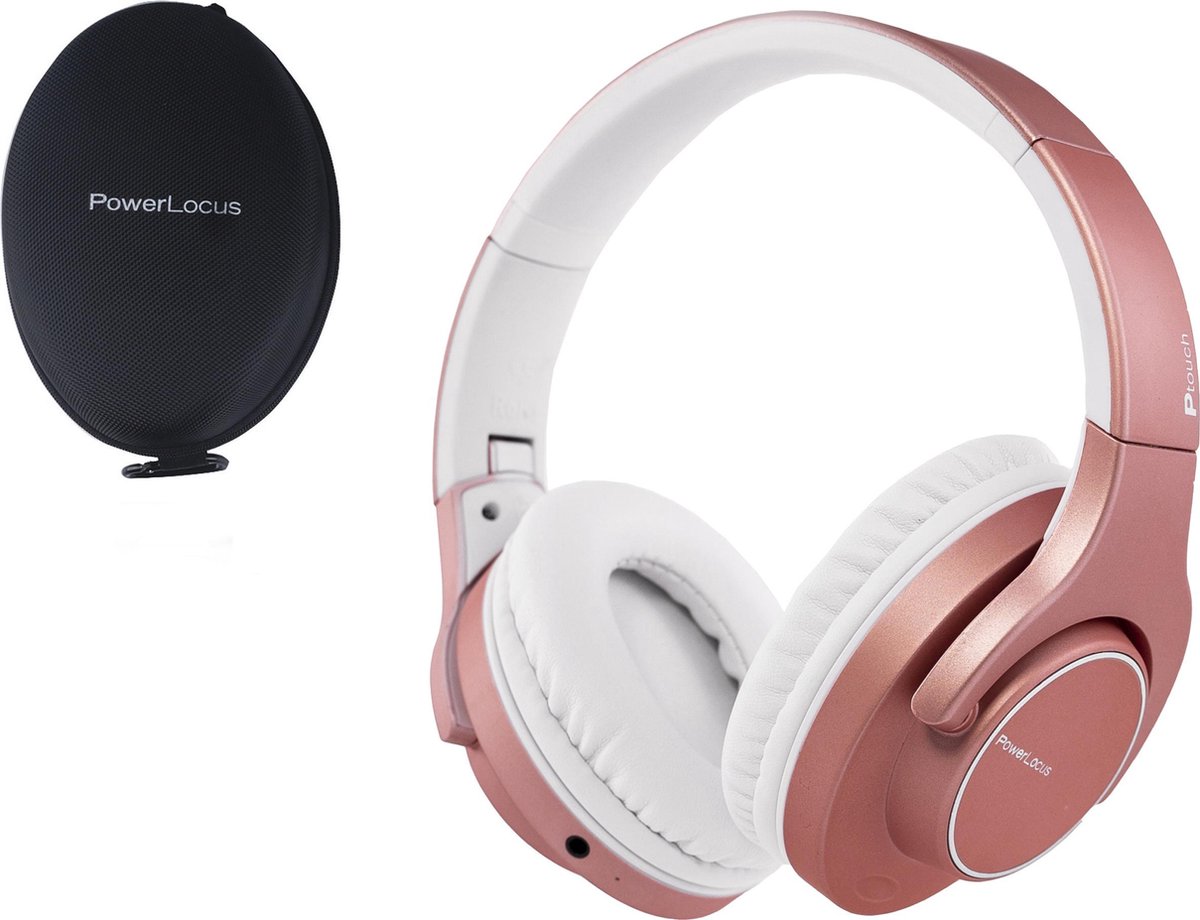 PowerLocus Ptouch Bluetooth Koptelefoon Over-Ear, Draadloze