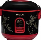 Brandt SUP515 500W Zwart, Rood rijstkoker
