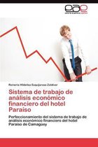 Sistema de trabajo de análisis económico financiero del hotel Paraíso