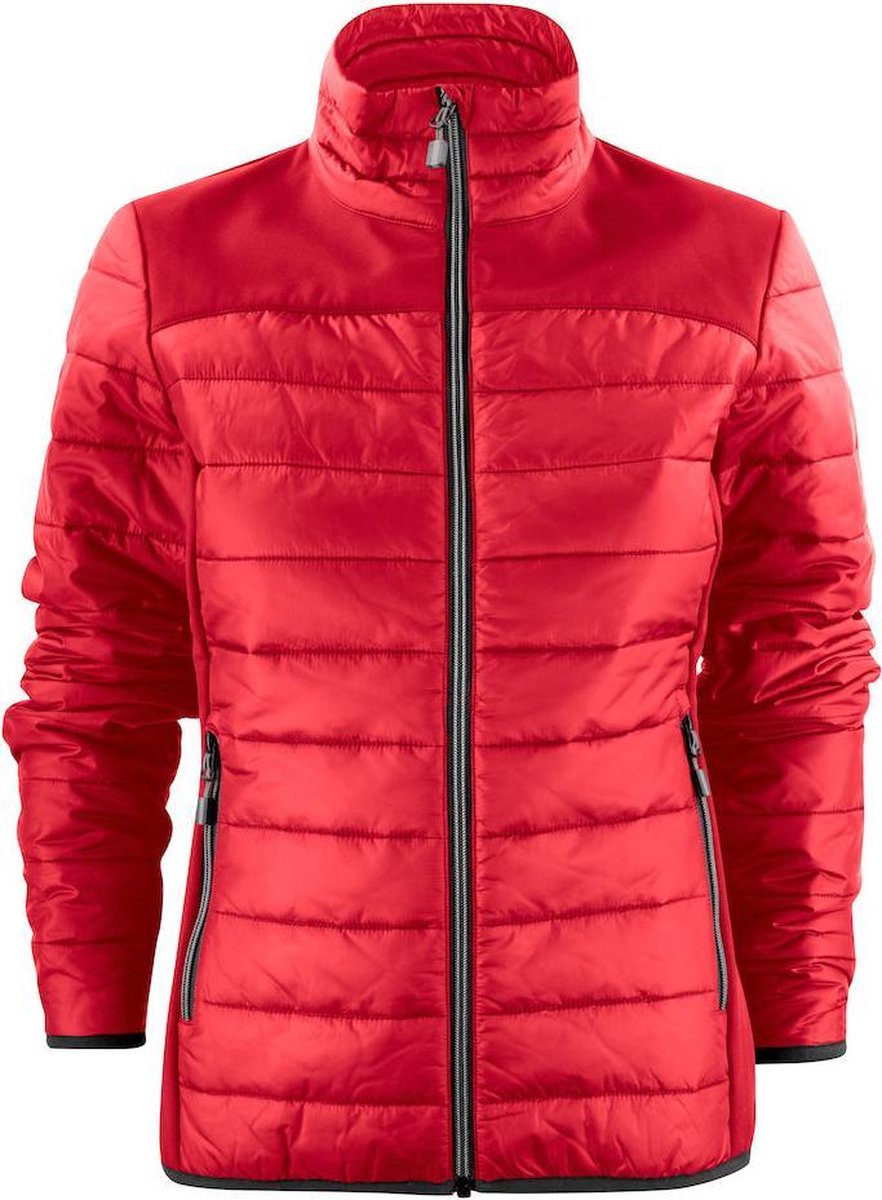 Printer Quilted Jas Epedition Lady 2261058 Rood
