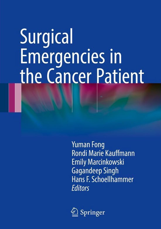 Surgical Emergencies in the Cancer Patient - cover